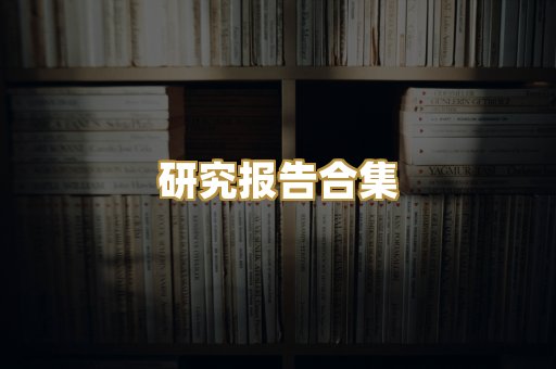 研究报告合集